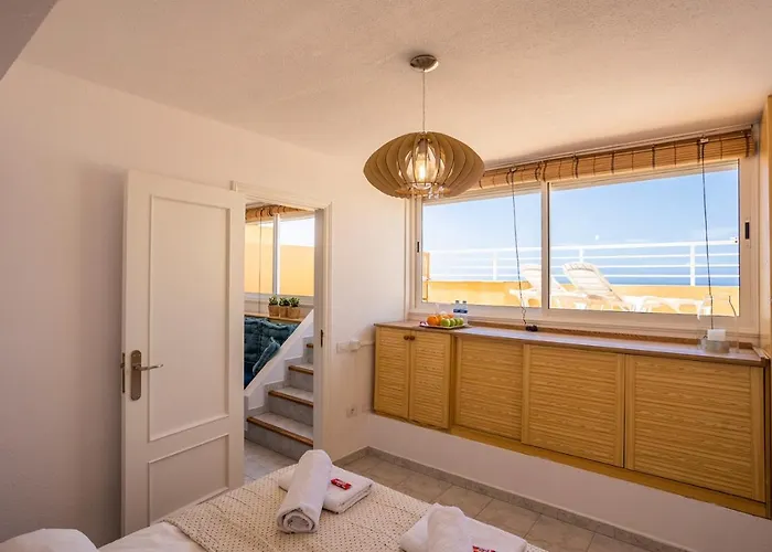 아파트 Eva Ocean & Cliff Luxury Los Gigantes *